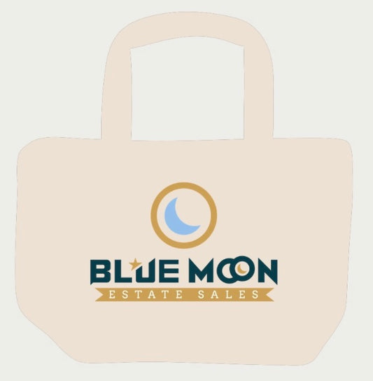 Blue Moon Canvas Shopper